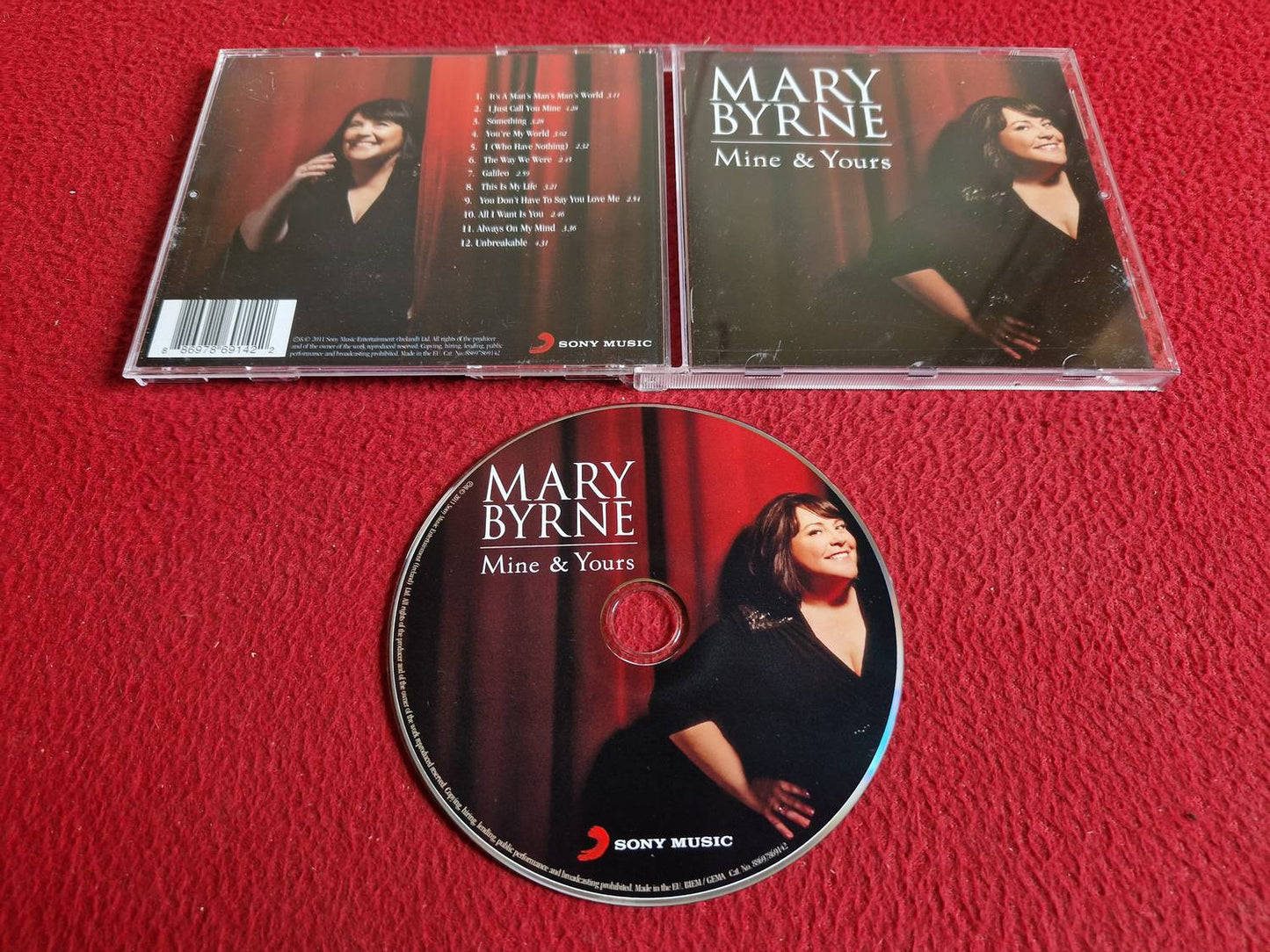 MARY BYRNE MINE & YOURS CD