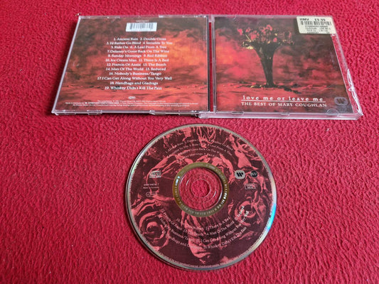 MARY COUGHLAN LOVE ME OR LEAVE ME THE BEST OF CD