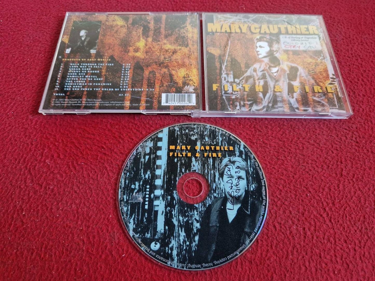 MARY GAUTHIER FILTH & FIRE CD