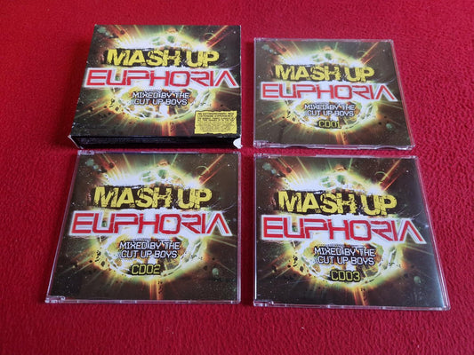 MASH UP EUPHORIA MIXED BY THE CUT UP BOYS CD BOX