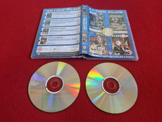 MASSACRE IN ROME/RETURN FROM RIVER KWAI / SKELETON COAST / THE KLANSMAN DVD