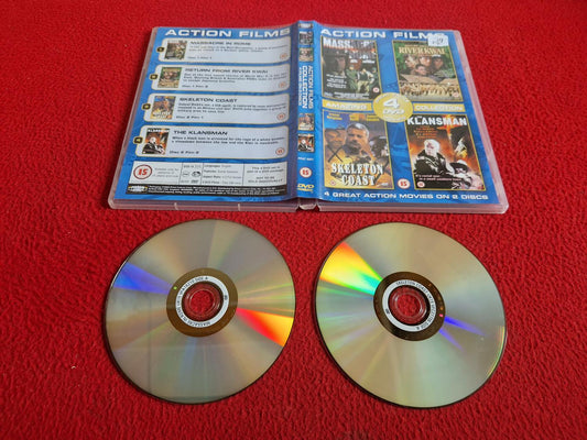 MASSACRE IN ROME / RETURN TO RIVER KWAI / SKELETON COAST / THE KLANSMAN DVD