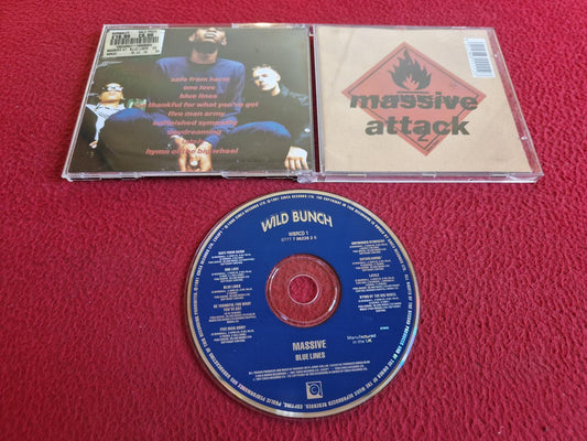 MASSIVE ATTACK BLUE LINES CD
