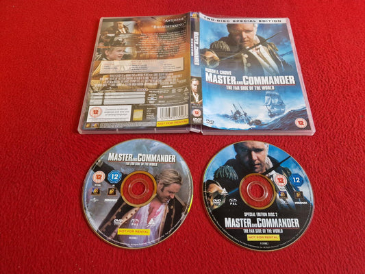 MASTER AND COMMANDER THE FAR SIDE OF THE WORLD - TWO DISC SPECIAL EDITION DVD