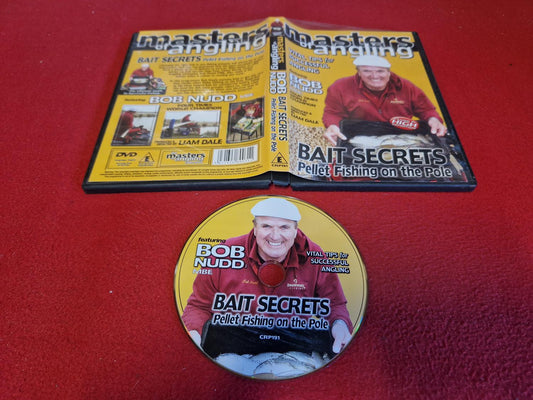 MASTERS OF ANGLING BOB NUDD BAIT SECRETS PELLET FISHING ON THE POLE till DVD