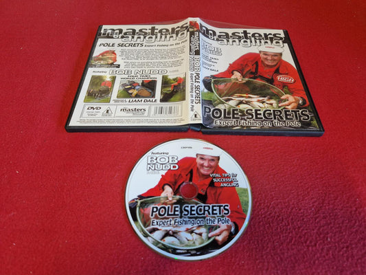 MASTERS OF ANGLING BOB NUDD POLE SECRETS EXPERT FISHING ON THE POLE till DVD
