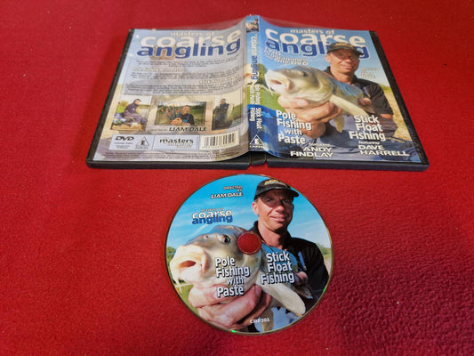 MASTERS OF COARSE ANGLING POLE FISHING WITH PASTE / STICK FLOAT FISHING till DVD