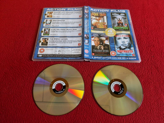MASTER W CRACKED FINGERS /LETTER FROM DEATH ROW / ENEMY WITHIN / NIGHTMASTER DVD