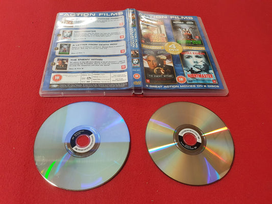 MASTER W CRACKED FINGERS / LETTERS FR DEATH ROW / ENEMY WITHIN / NIGTHMASTER DVD