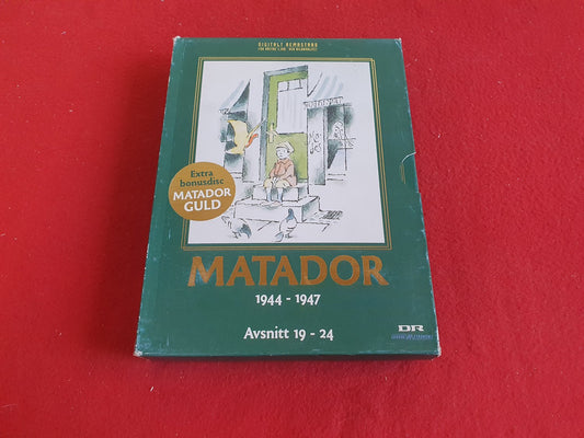 MATADOR 1944 - 1947 AVSNITT 19 - 24 BOX till DVD