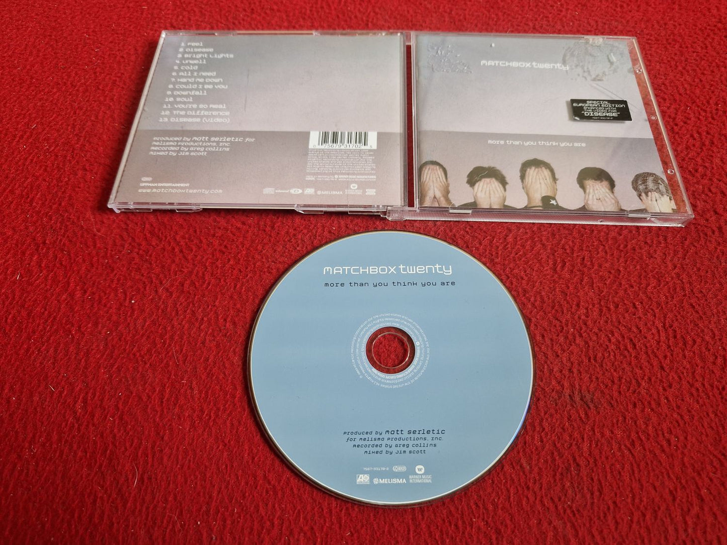 MATCHBOX TWENTY MORE THAN YOU THINK YOU ARE CD