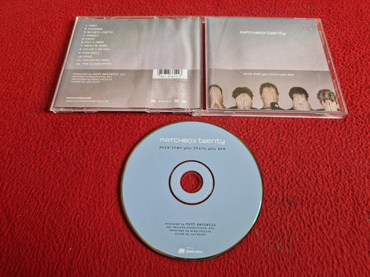 MATCHBOX TWENTY MORE THAN YOU THINK YOU ARE CD