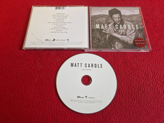 MATT CARDLE LETTERS CD