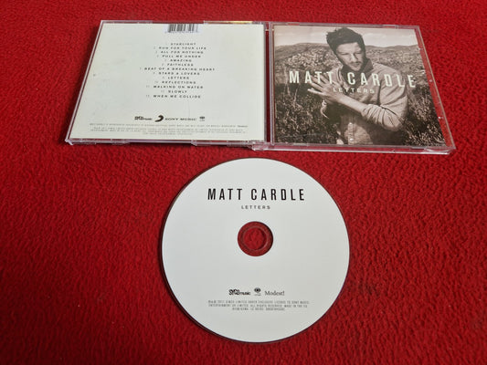 MATT CARDLE LETTERS CD