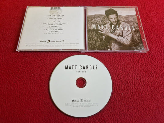 MATT CAROLE LETTERS CD