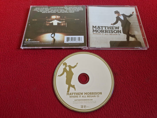 MATTHEW MORRISON WHERE IT ALL BEGAN CD