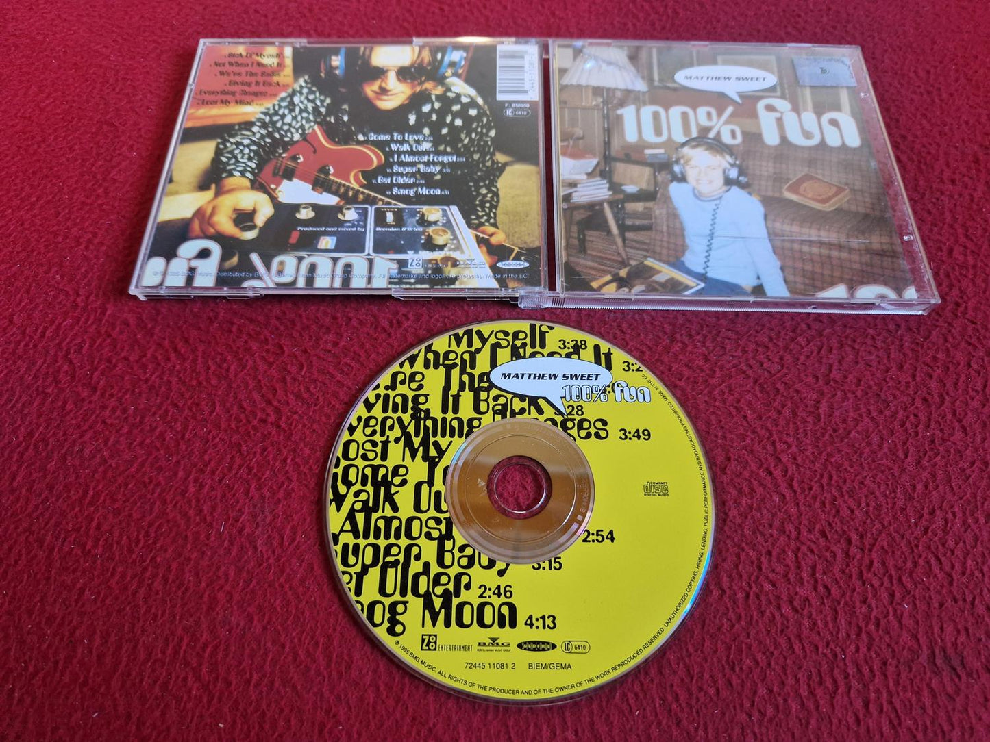 MATTHEW SWEET 100% FUN CD