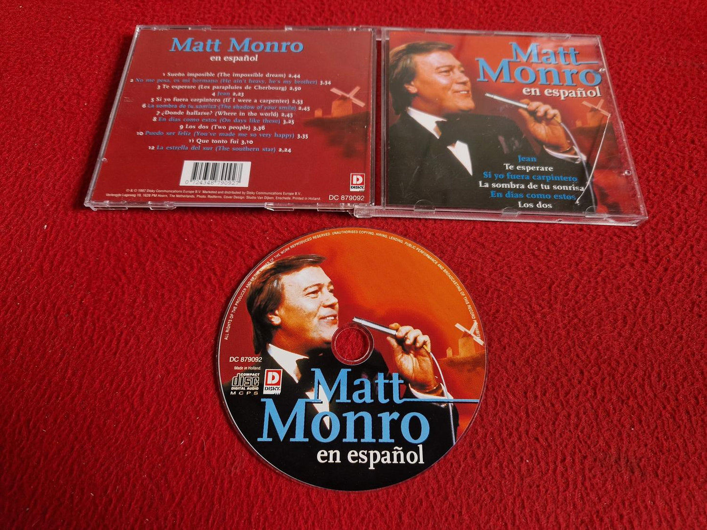 MATT MONRO EN ESPANOL CD