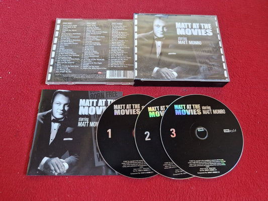 MATT MONRO MATT AT THE MOVIES CD BOX