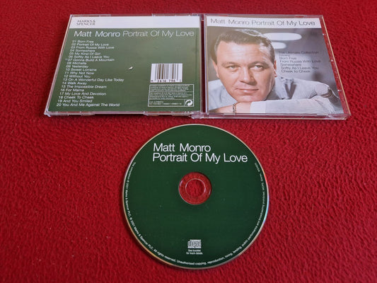 MATT MONRO PORTRAIT OF MY LOVE CD