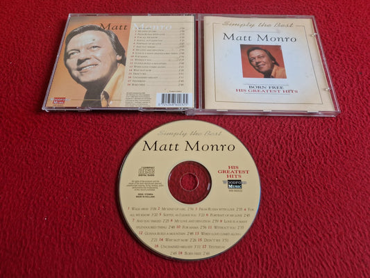 MATT MONRO SIMPLY THE BEST CD