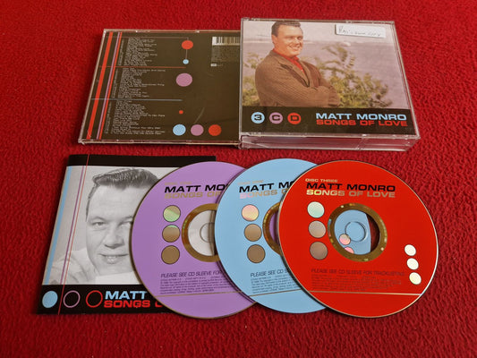 MATT MONRO SONGS OF LOVE CD BOX