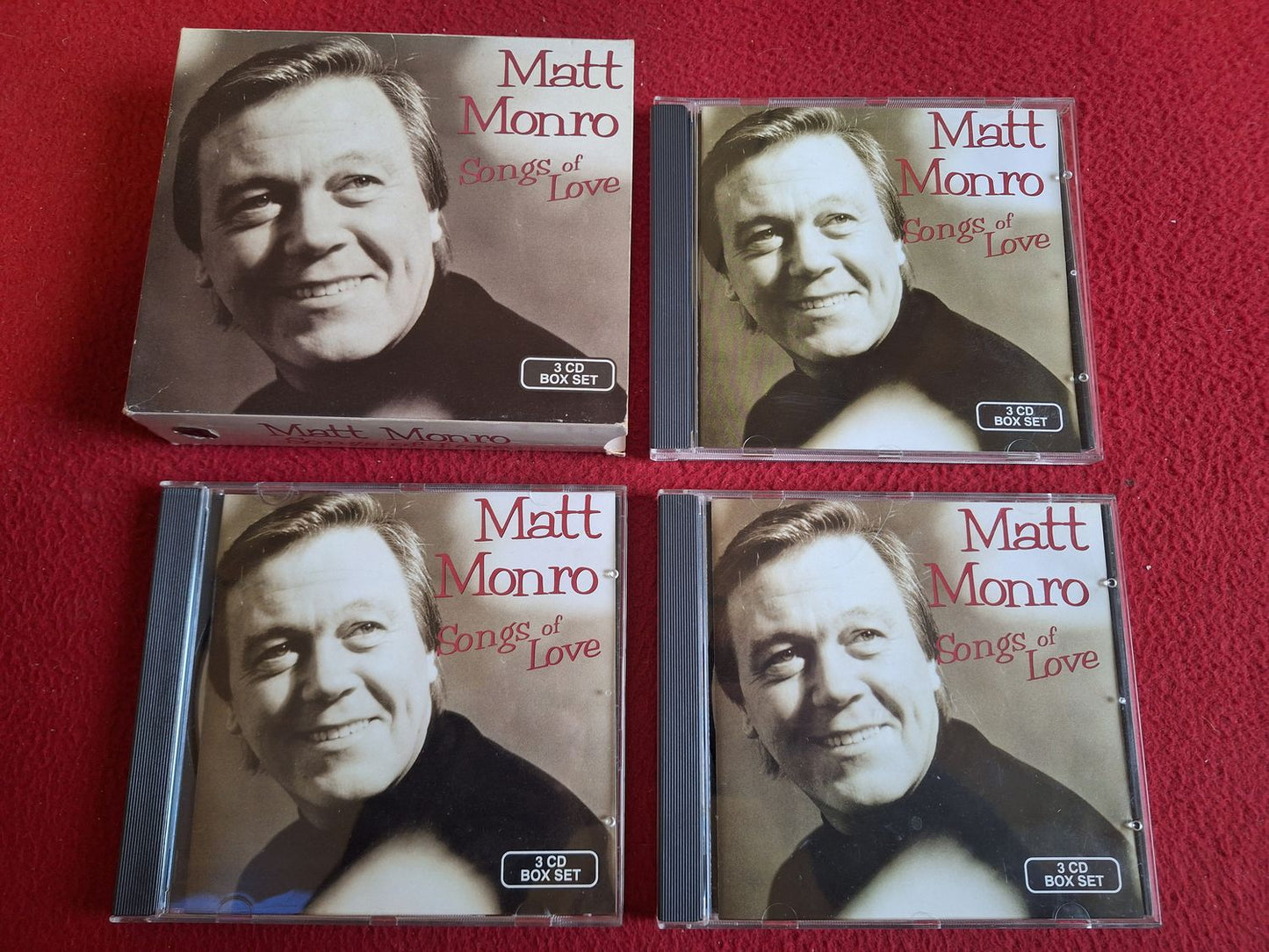 MATT MONRO SONGS OF LOVE CD BOX