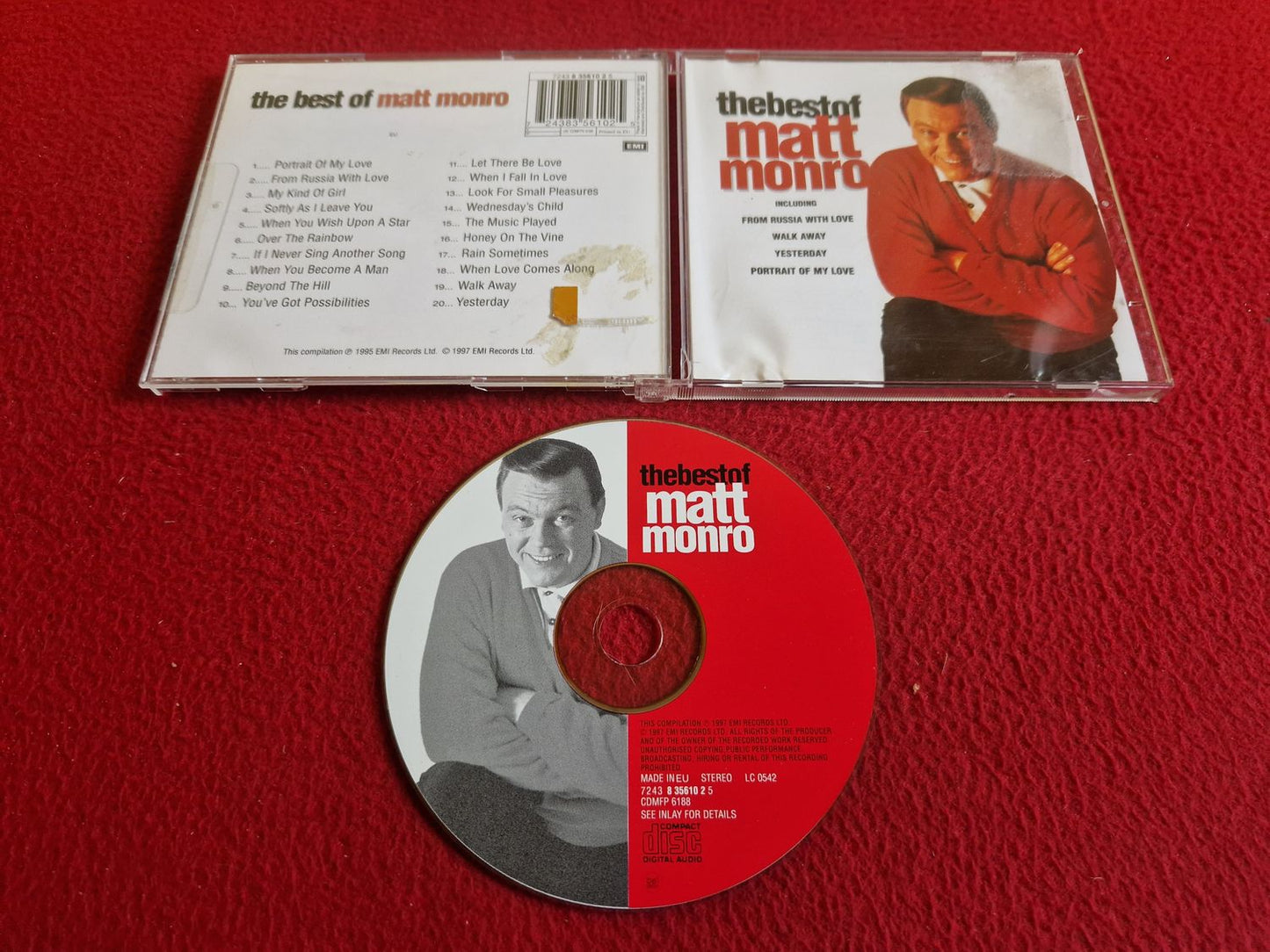 MATT MONRO THE BEST OF MATT MONRO CD