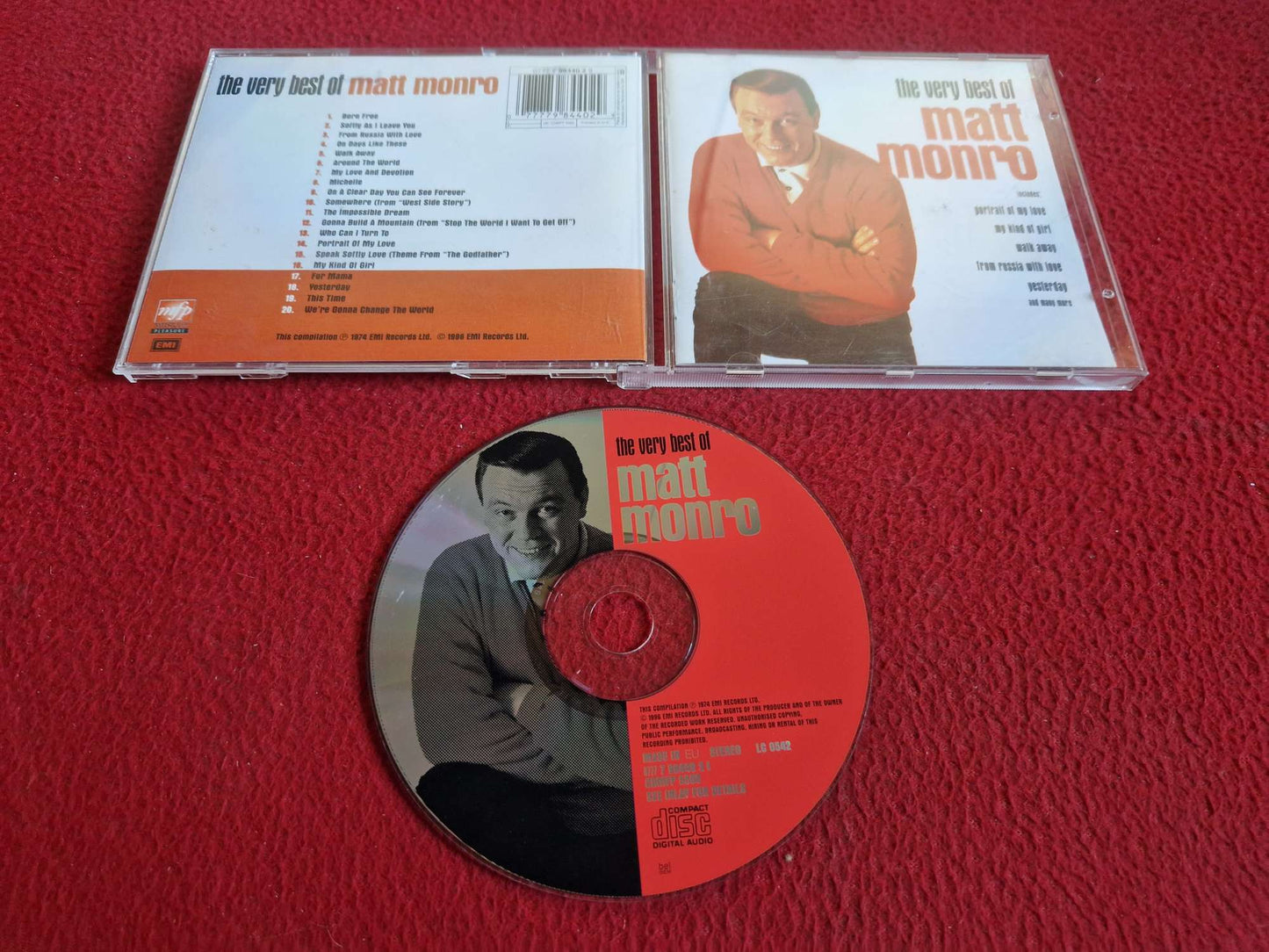 MATT MONRO THE VERY BEST OF CD