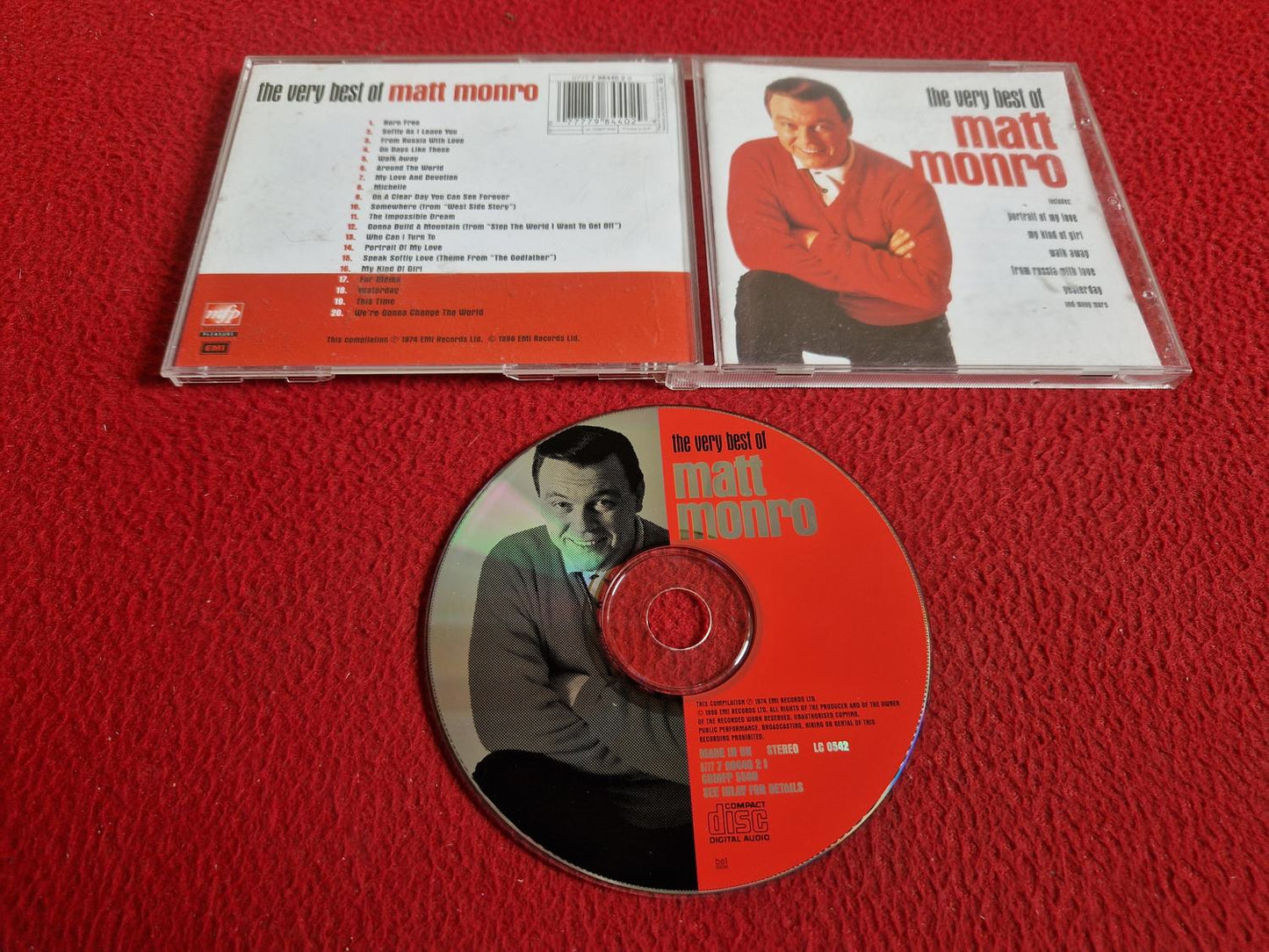 MATT MONRO THE VERY BEST OF CD