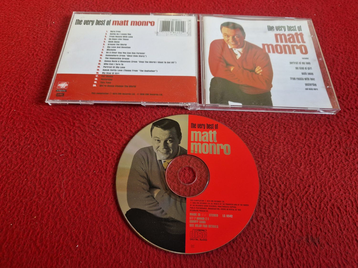 MATT MONRO THE VERY BEST OF CD
