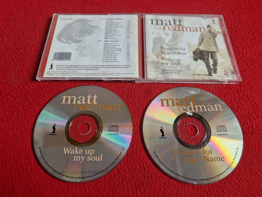 MATT REDMAN PASSION FOR YOUR NAME / WAKE UP MY SOUL CD