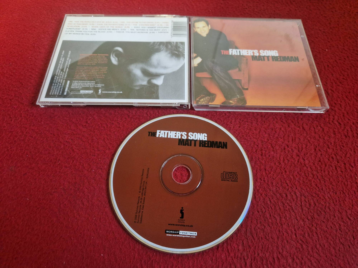 MATT REDMAN THE FATHER'S SONG CD