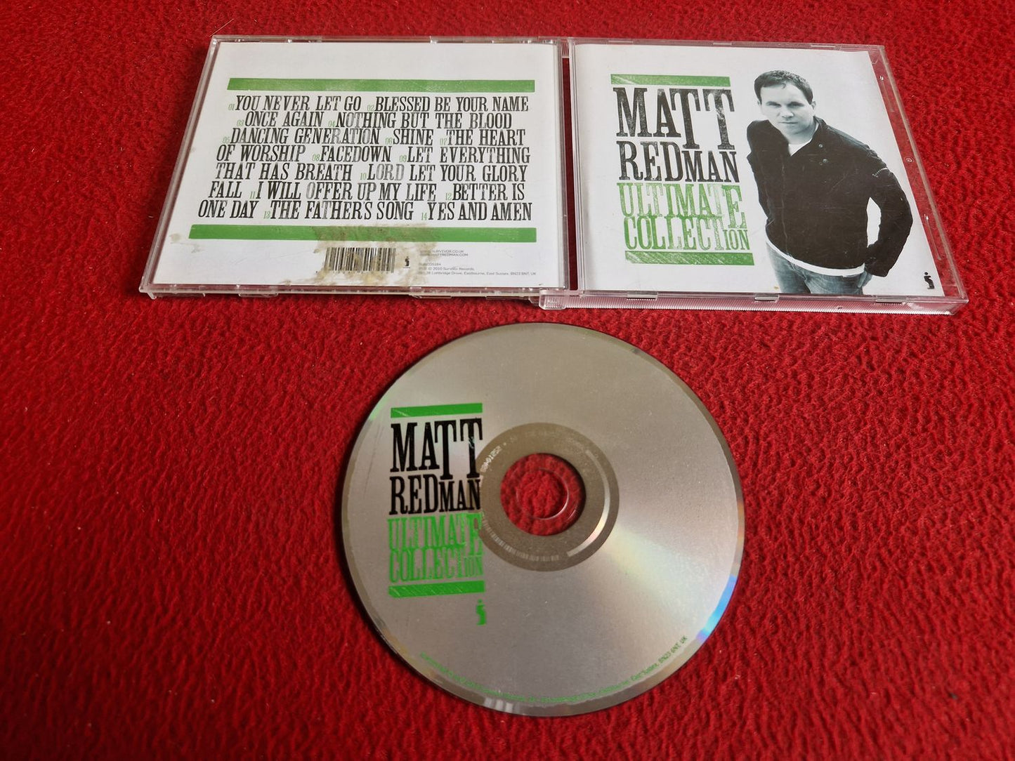 MATT REDMAN ULTIMATE COLLECTION CD