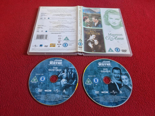 MAUREEN O'HARA - THE QUIET MAN / RIO GRANDE DVD