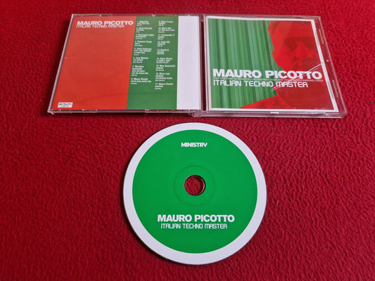 MAURO PICOTTO ITALIAN TECHNO MASTER CD