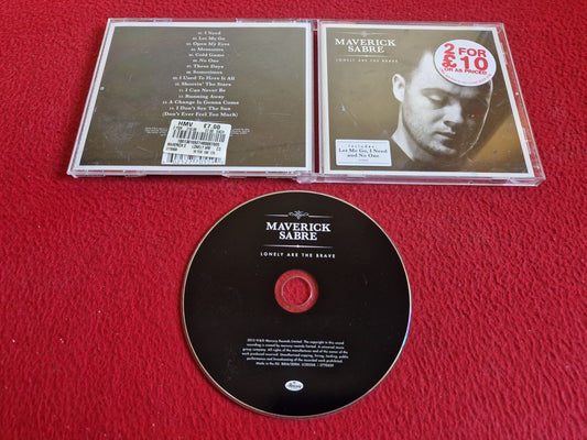 MAVERICK SABRE LONELY ARE THE BRAVE CD