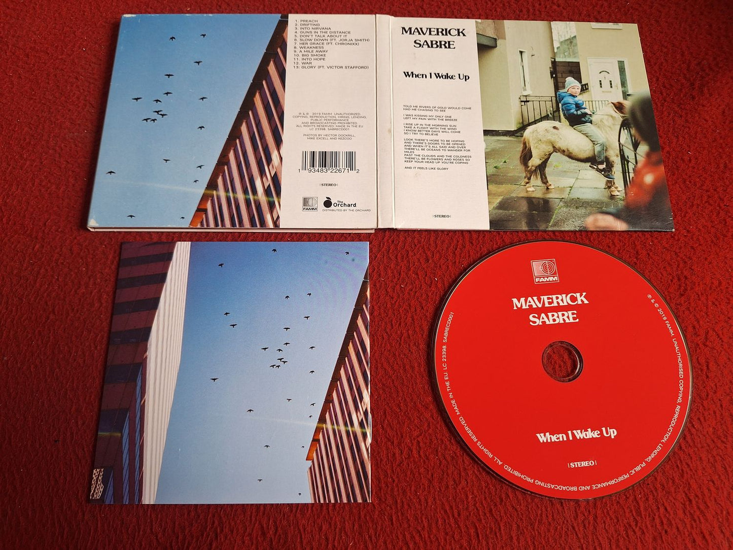 MAVERICK SABRE WHEN I WAKE UP CD