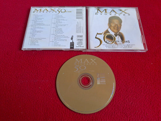 MAX BYGRAVES 50 GOLDEN YEARS CD