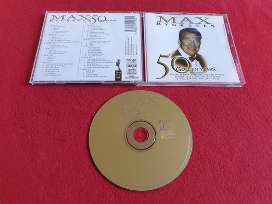 MAX BYGRAVES 50 GOLDEN YEARS till CD