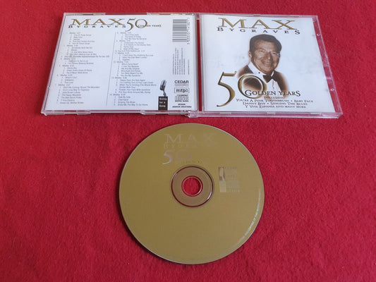 MAX BYGRAVES 50 GOLDEN YEARS till CD