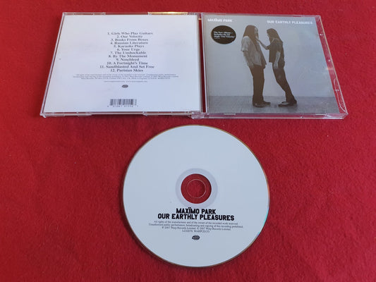 MAXIMO PARK OUR EARTHLY PLEASURES till CD