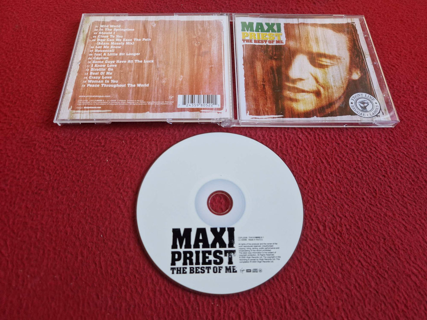 MAXI PRIEST THE BEST OF ME CD