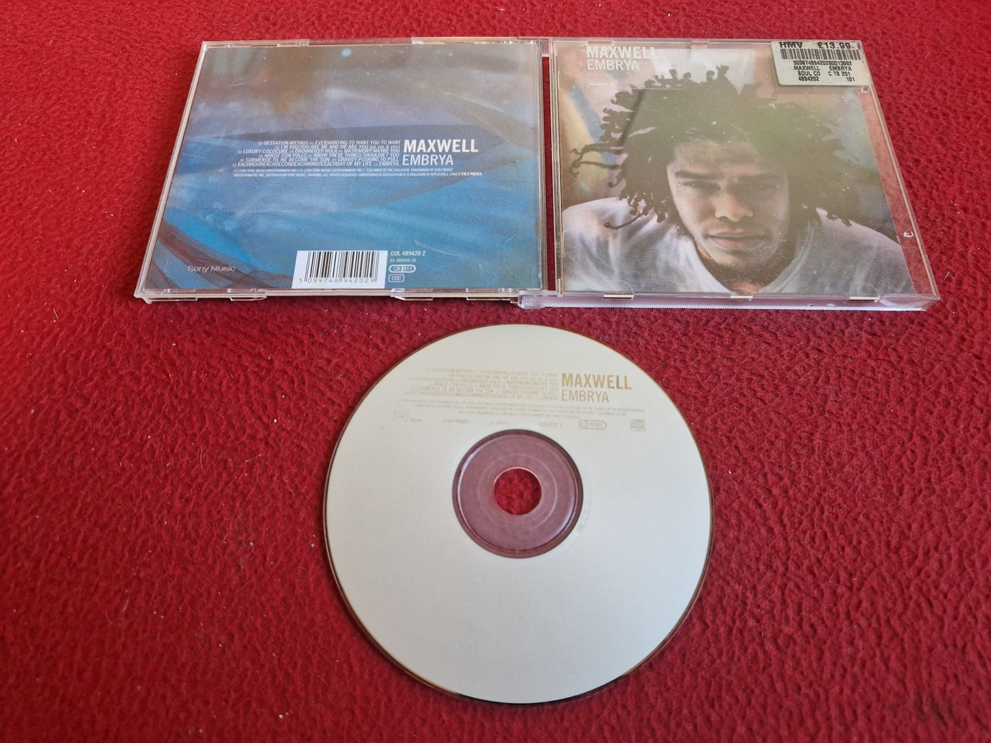 MAXWELL EMBRYA CD