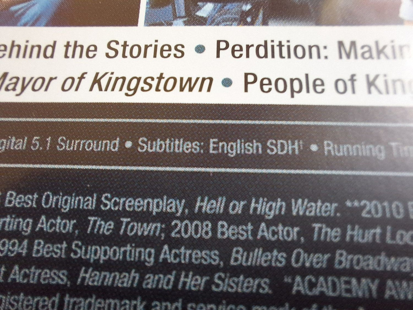 MAYOR OF KINGSTOWN SEASON 1 BOX DVD
