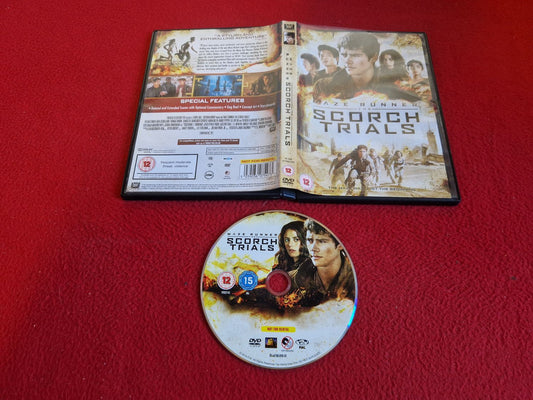 MAZE RUNNER THE SCORCH TRIALS DVD