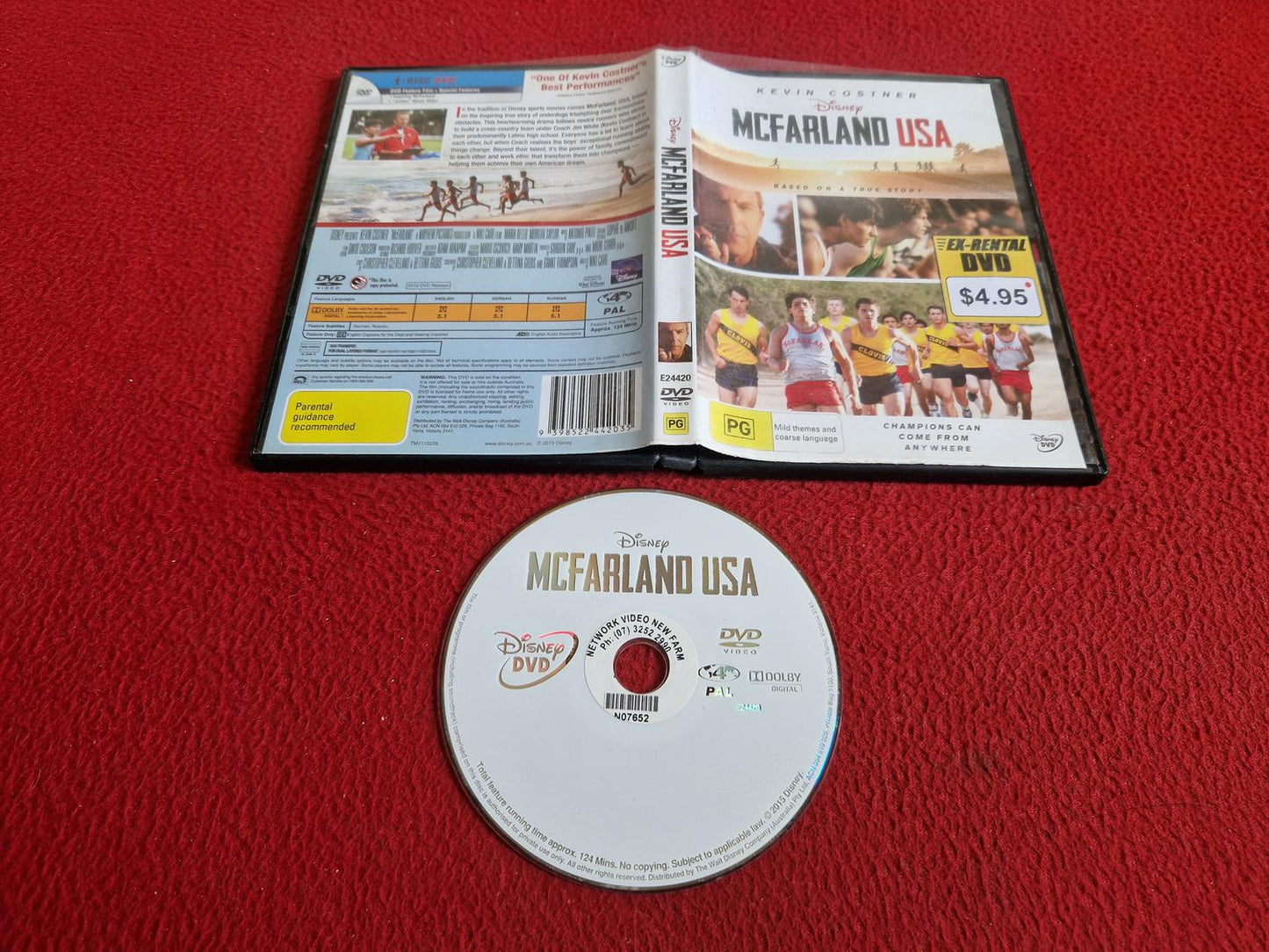 MCFARLAND USA [ REGION 4 / PAL ] DVD