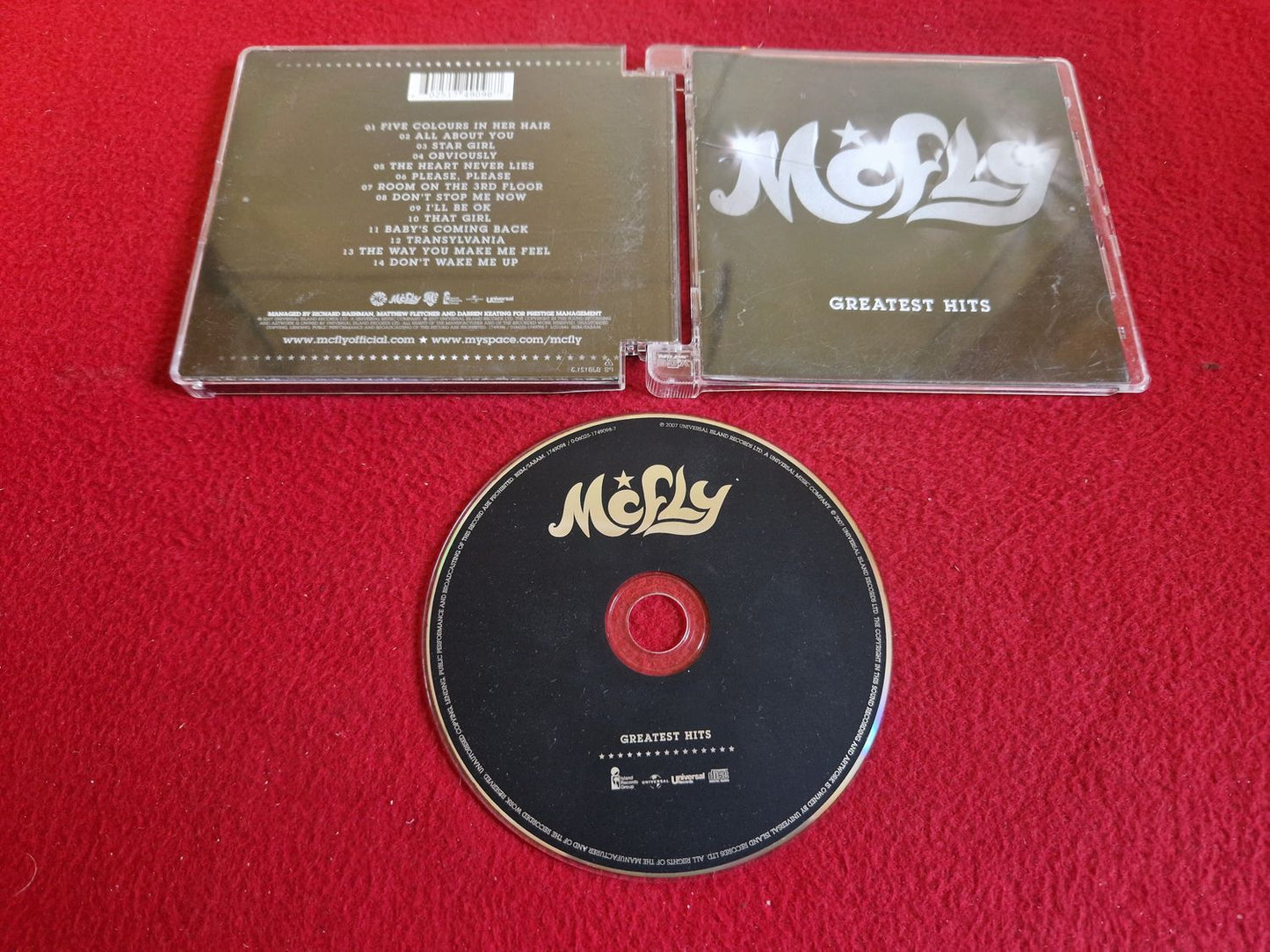 MCFLY GREATEST HITS CD