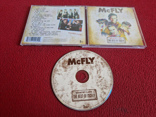 MCFLY MEMORY LANE THE BEST OF CD
