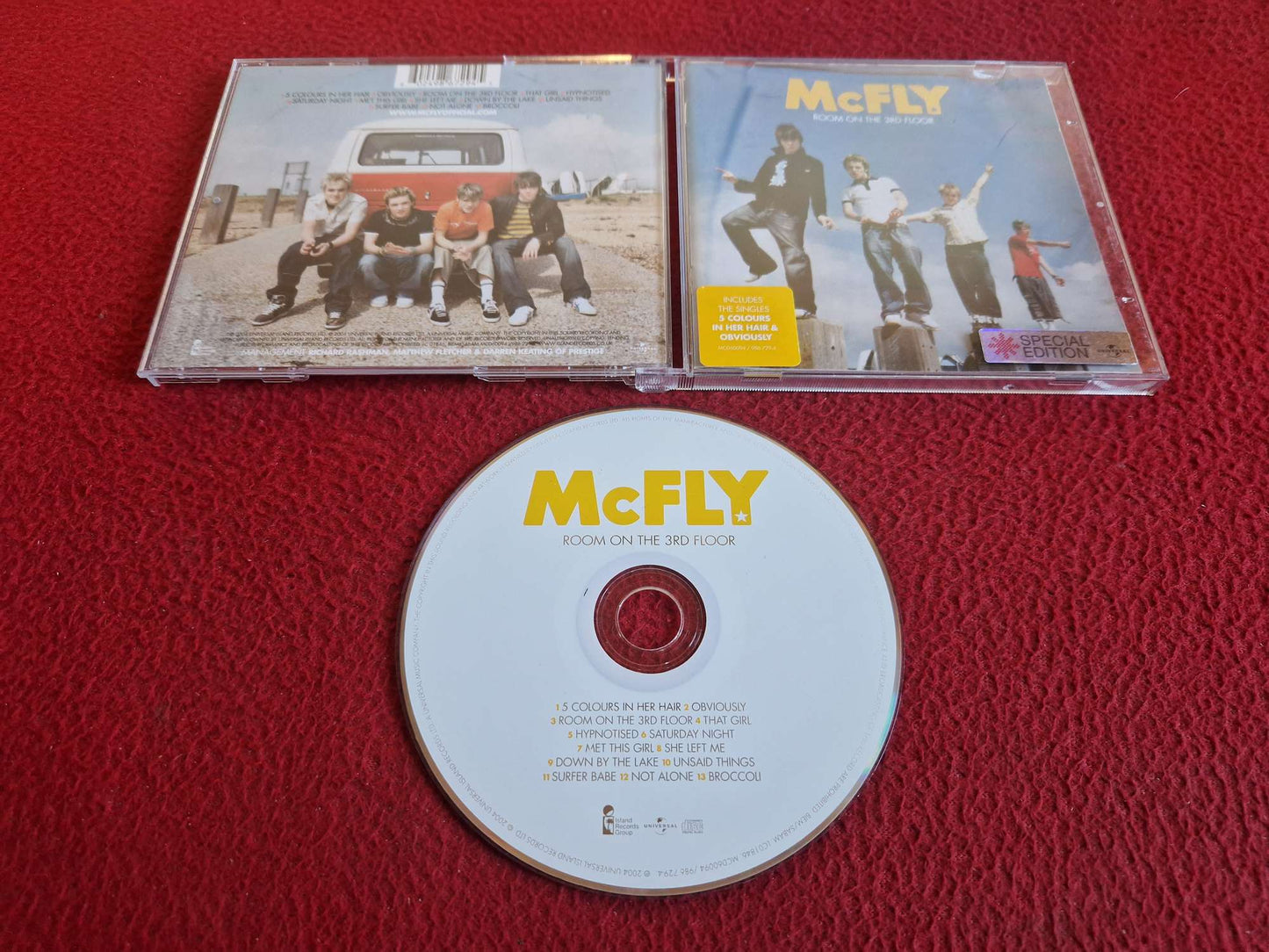 MCFLY ROOM ON THE 3RD FLOOR CD